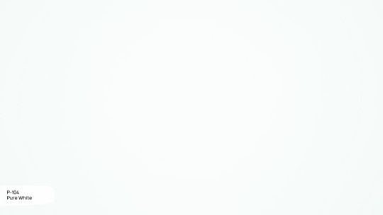 P 104 Pure White