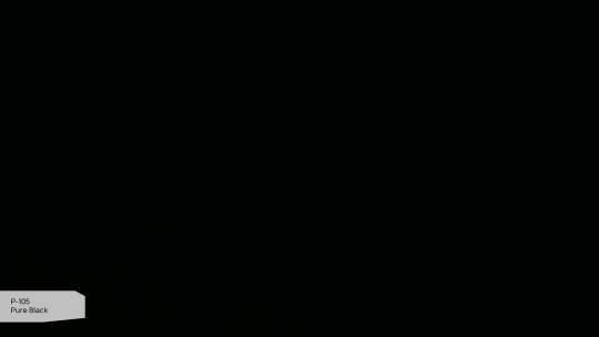 P 105 Pure Black