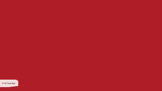 P 107 Pure Red