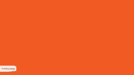 P 199 Pure Orange