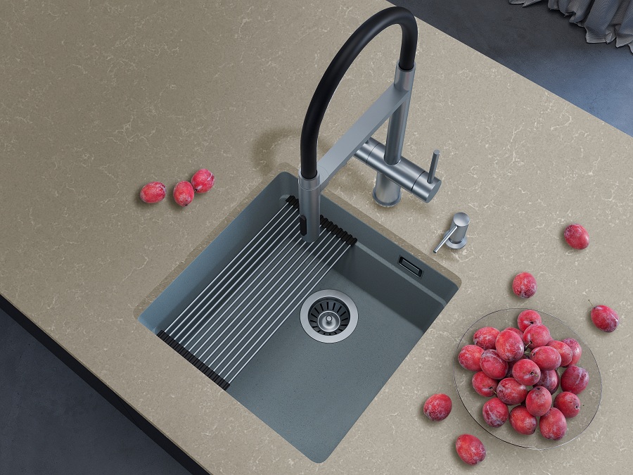 Кухонная мойка Grandex Aqua COMFORT 46U CONCRETE