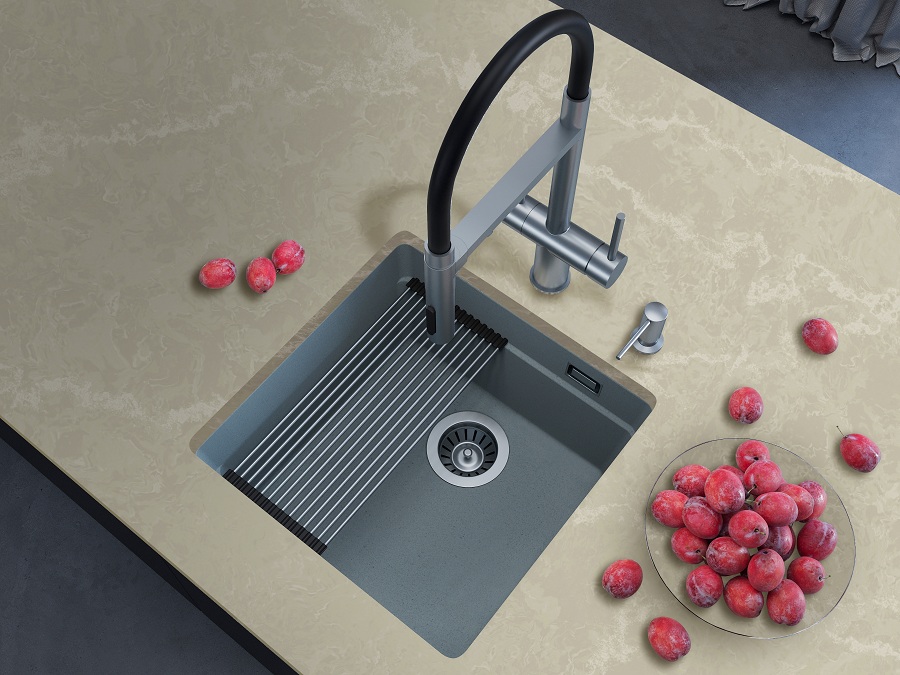 Кухонная мойка Grandex Aqua COMFORT 46U CONCRETE