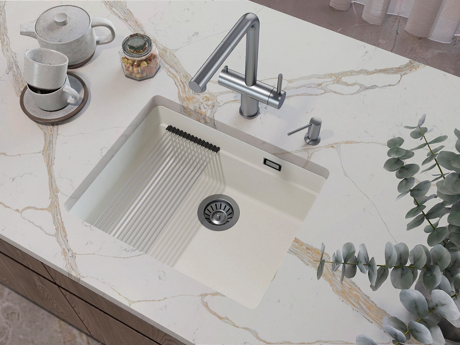 Кухонная мойка Grandex Aqua COMFORT 56U ARCTIC