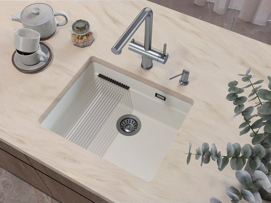 Кухонная мойка Grandex Aqua COMFORT 56U ARCTIC