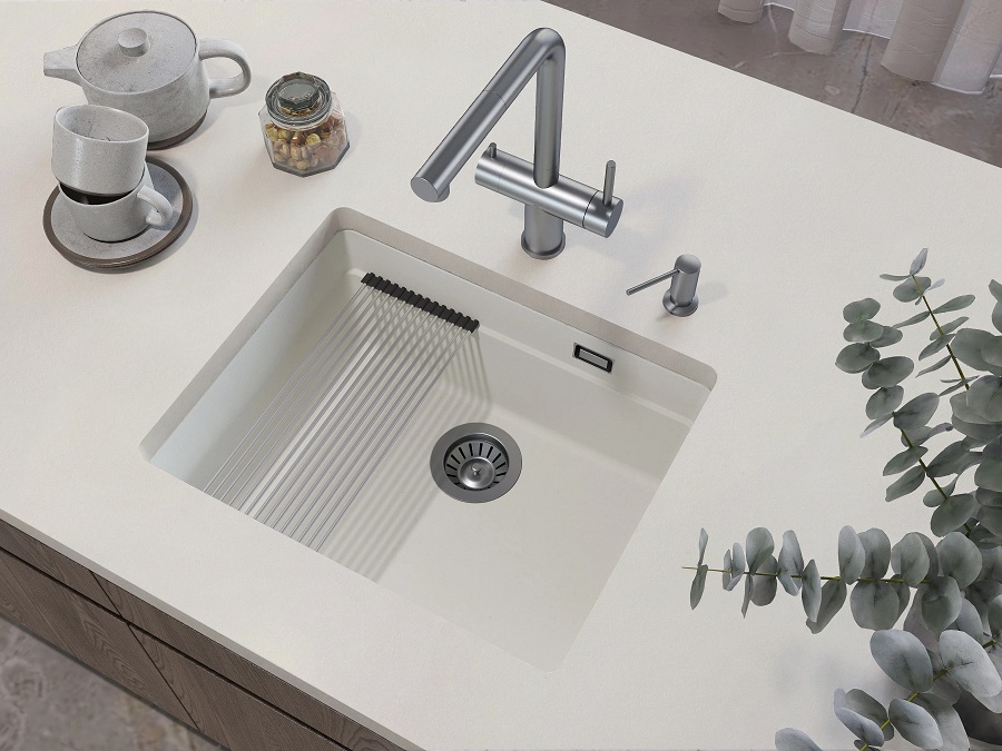 Кухонная мойка Grandex Aqua COMFORT 56U ARCTIC