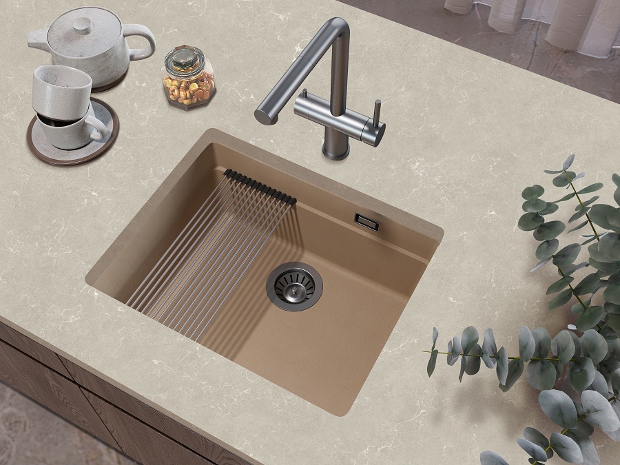 Кухонная мойка Grandex Aqua COMFORT 56U BEIGE