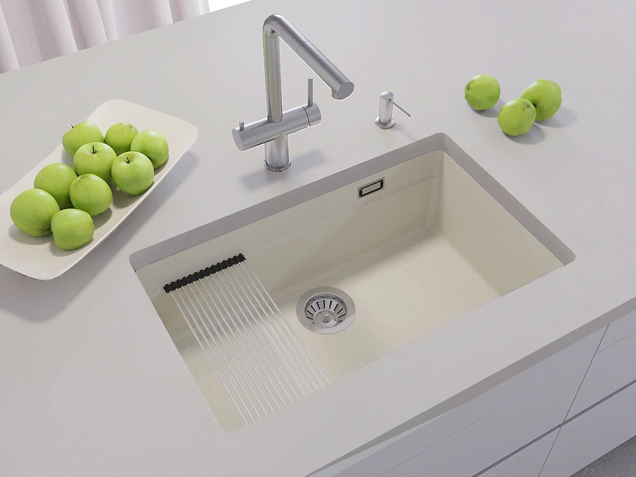 Кухонная мойка Grandex Aqua COMFORT 73U ARCTIC