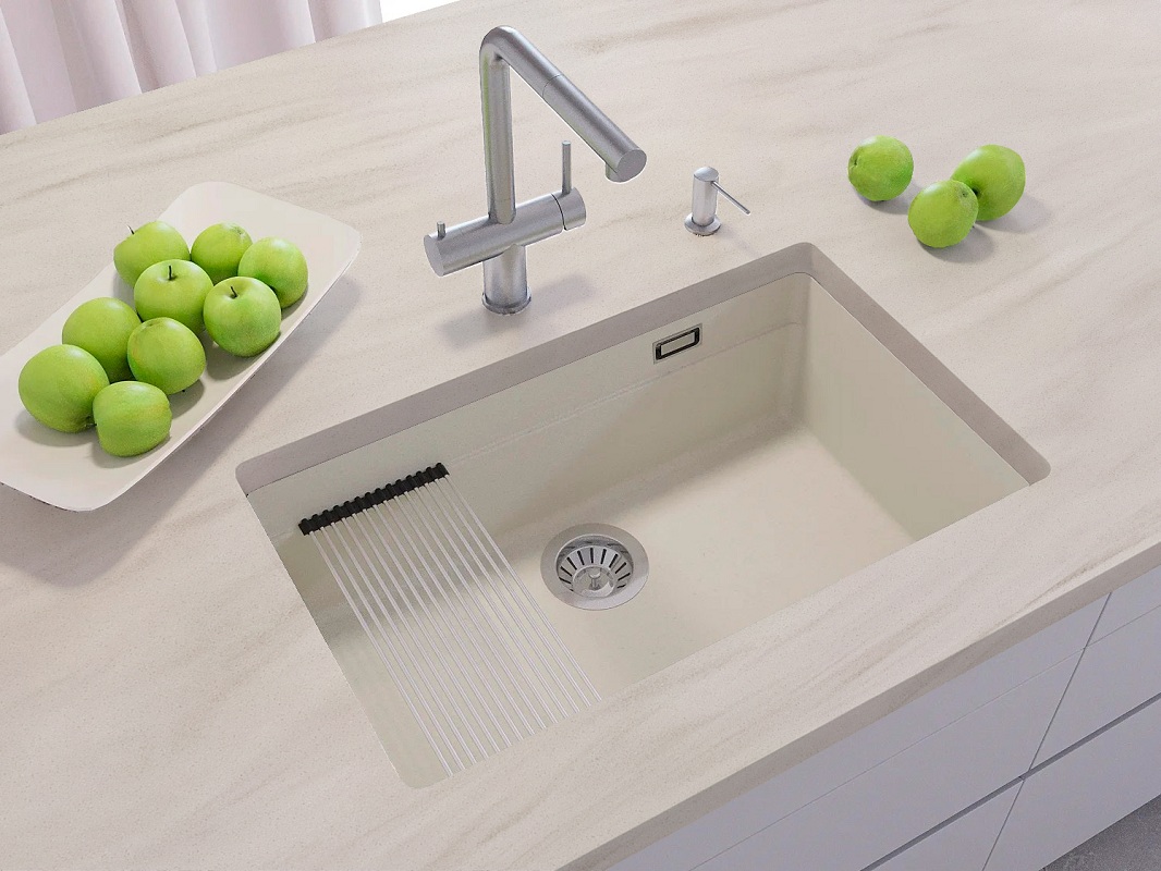 Кухонная мойка Grandex Aqua COMFORT 73U ARCTIC