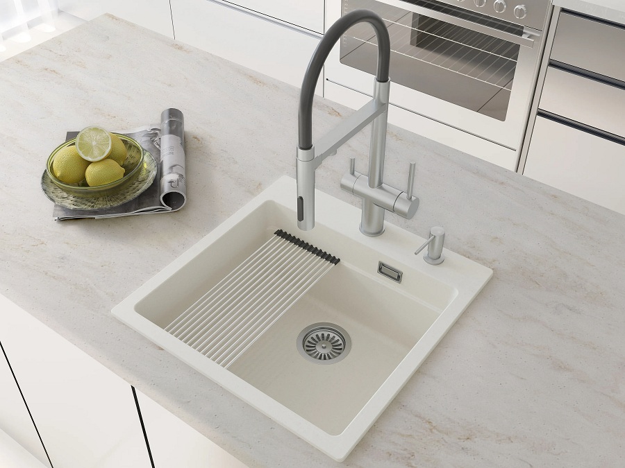 Кухонная мойка Grandex Aqua COMFORT 51F ARCTIC