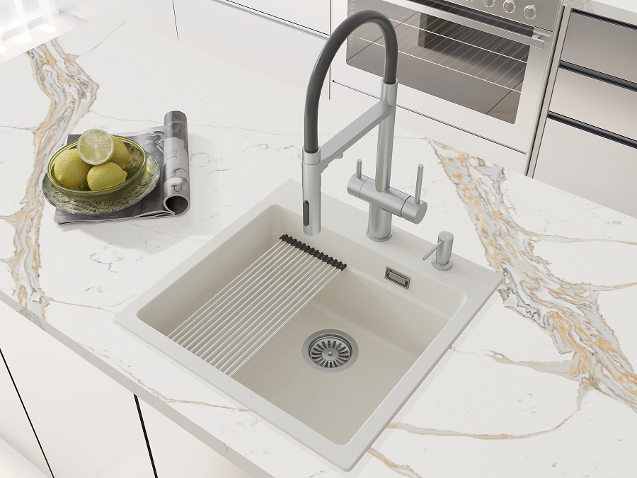 Кухонная мойка Grandex Aqua COMFORT 51F ARCTIC