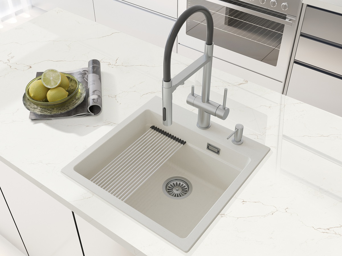 Кухонная мойка Grandex Aqua COMFORT 51F ARCTIC