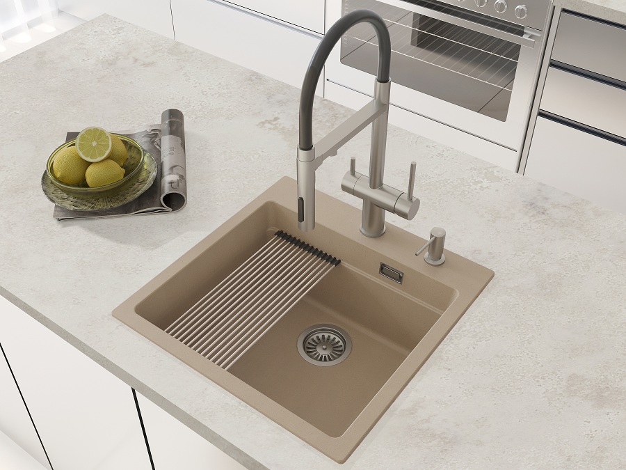 Кухонная мойка Grandex Aqua COMFORT 51F ARCTIC