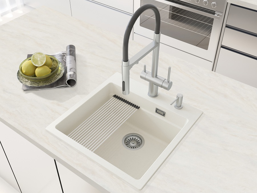 Кухонная мойка Grandex Aqua COMFORT 51F ARCTIC