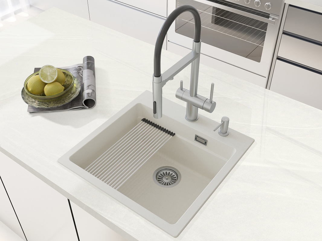 Кухонная мойка Grandex Aqua COMFORT 51F ARCTIC