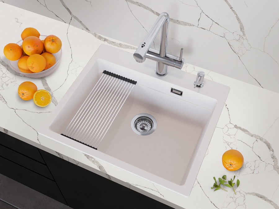 Кухонная мойка Grandex Aqua COMFORT 60F ARCTIC