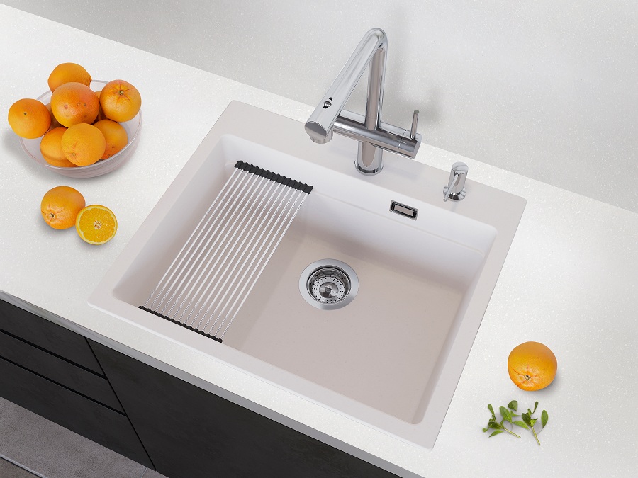 Кухонная мойка Grandex Aqua COMFORT 60F ARCTIC