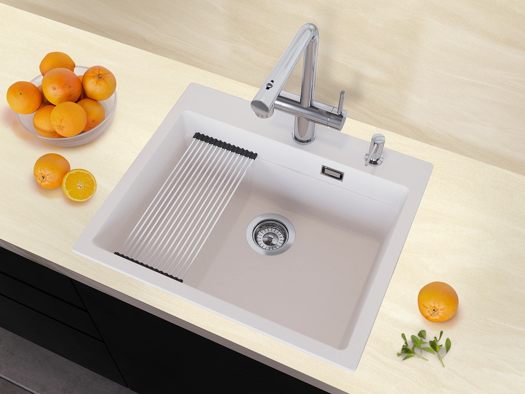 Кухонная мойка Grandex Aqua COMFORT 60F ARCTIC