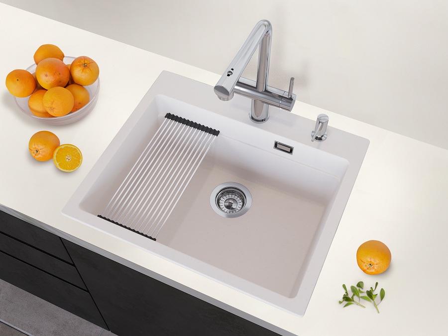 Кухонная мойка Grandex Aqua COMFORT 60F ARCTIC