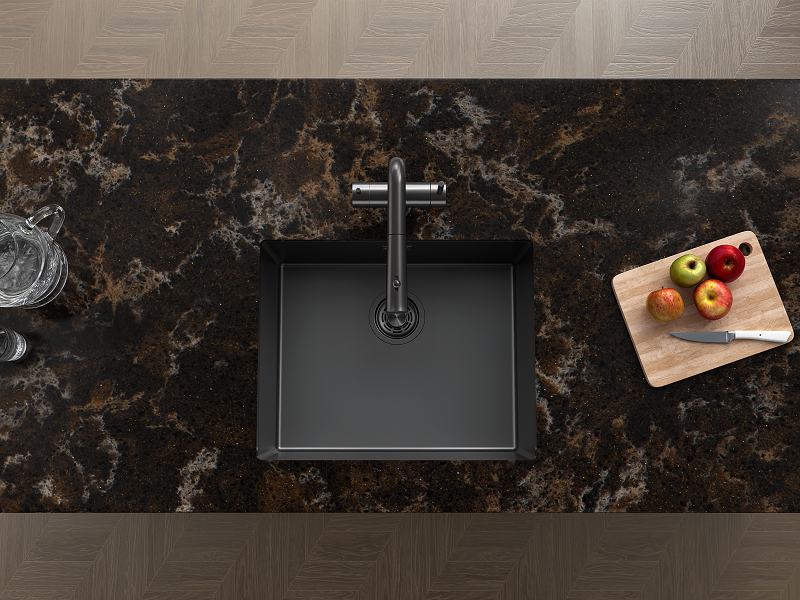 Мойка Grandex Aqua OPTIMA 54 ANTHRACITE