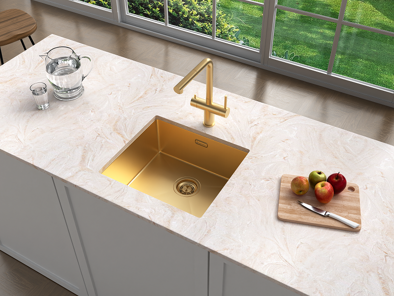 Мойка Grandex Aqua PROLINE 49 GOLD
