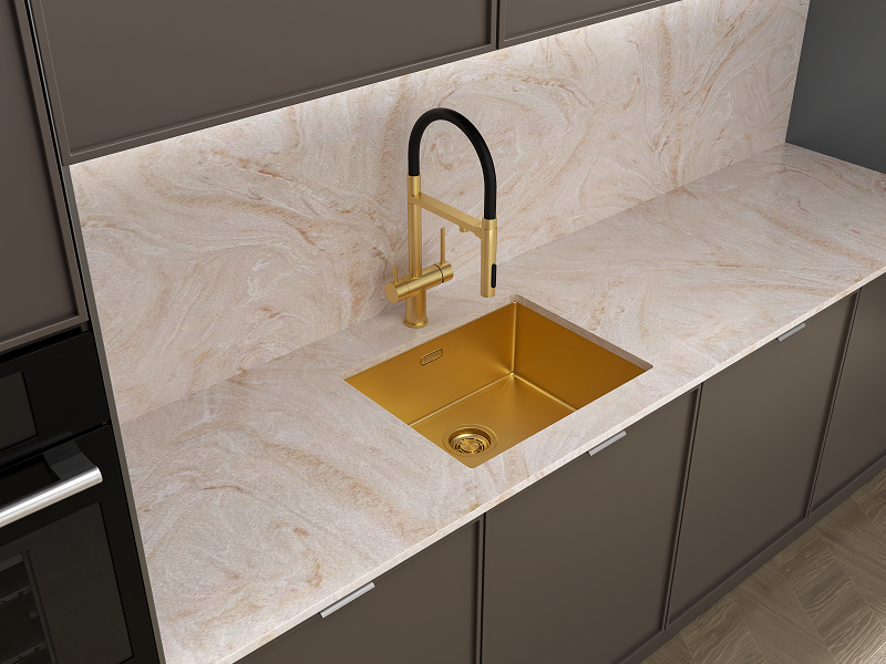 Мойка Grandex Aqua PROLINE 54 GOLD