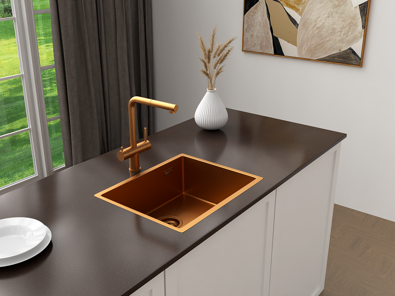 Мойка Grandex Aqua OPTIMA 54 COPPER